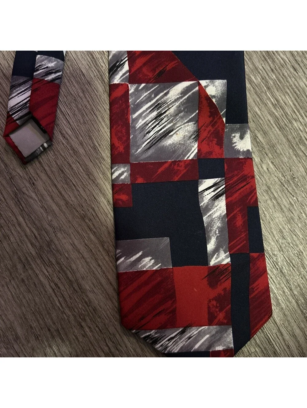 Ketch Men's Tie Abstract Necktie